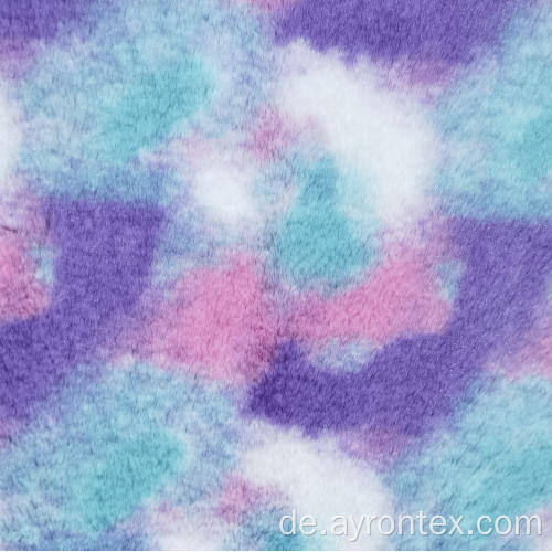 Polyester Tie-Dye-Hasen-Fleece